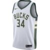 MILWUAKEE BUCKS JERSEY BLANCO VERDE