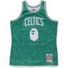 BOSTON CELTICS JERSEY BAPE X MITCHELL & NESS
