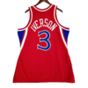 PHILADELPHIA 76ERS JERSEY RETRO ROJO IVERSON - Imagen 2