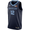 MEMPHIS GRIZZLIES JERSEY NEGRO CELESTE