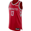 HOUSTON ROCKETS JERSEY ROJO GRIS