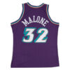 UTAH JAZZ JERSEY RETRO MORADO BLANCO - Imagen 2
