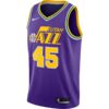 UTAH JAZZ JERSEY MORADO AMARILLO