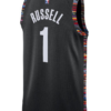 BROOKLYN NETS JERSEY NEGRO COLORS - Imagen 2