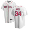 CAMISETA RED SOX BLANCA ORTIZ #34 2020 - Imagen 2