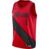 PORTLAND TRAIL BLAZERS JERSEY ROJO NEGRO
