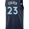 MINNESOTA TIMBERWOLVES JERSEY AZUL BLANCO - Imagen 2