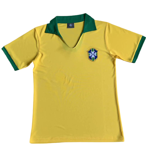 Brasil 1958 Camiseta Retro Fútbol