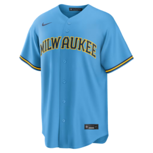 MILWAUKEE BREWERS JERSEY VISITANTE 25/26